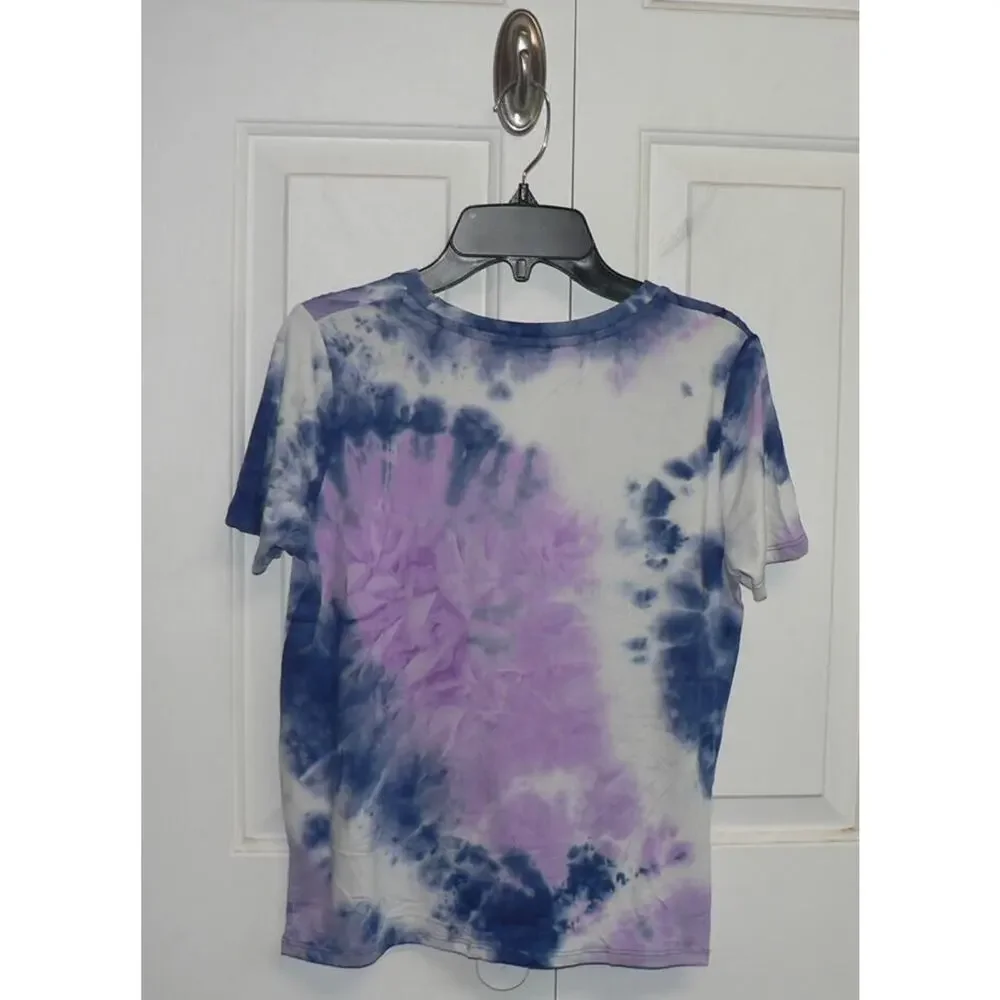 Freshman 1996 Boys Tie Dye Crew Neck‎ Short Sleeve T-Shirt in BLDE/SHLI L(12/14)